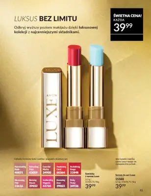 AVON - gazetka promocyjna Katalog Styczeń 2025 od czwartku 02.01 do piątku 31.01 - strona 81