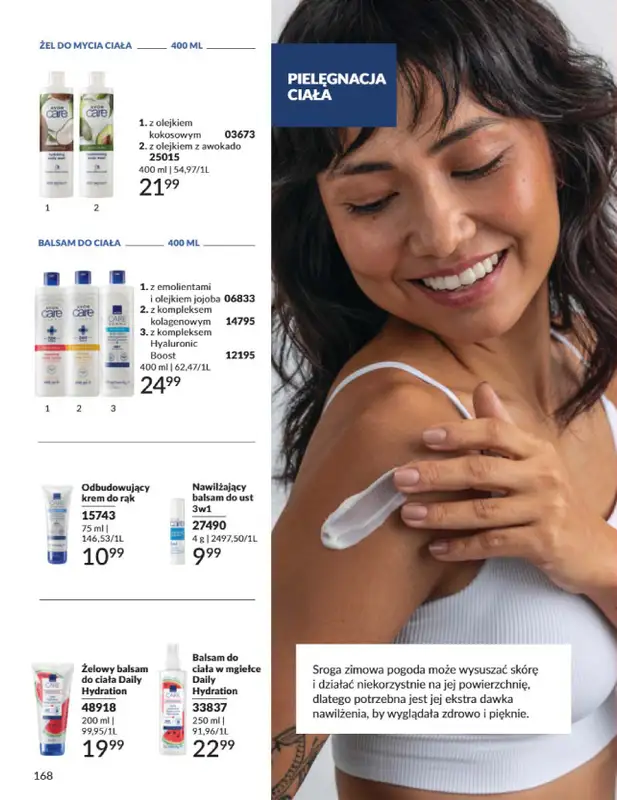 AVON - gazetka promocyjna Katalog Styczeń 2025 od czwartku 02.01 do piątku 31.01 - strona 168