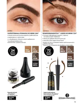 AVON - gazetka promocyjna Katalog Styczeń 2025 od czwartku 02.01 do piątku 31.01 - strona 73