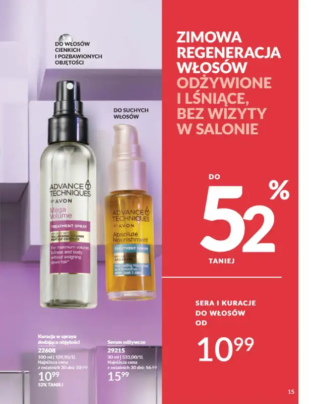 AVON - gazetka promocyjna Katalog Styczeń 2025 od czwartku 02.01 do piątku 31.01 - strona 15