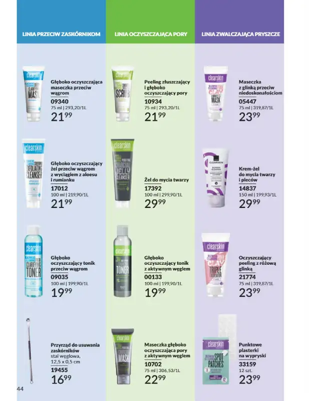 AVON - gazetka promocyjna Katalog Styczeń 2025 od czwartku 02.01 do piątku 31.01 - strona 44