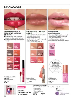 AVON - gazetka promocyjna Katalog Styczeń 2025 od czwartku 02.01 do piątku 31.01 - strona 50