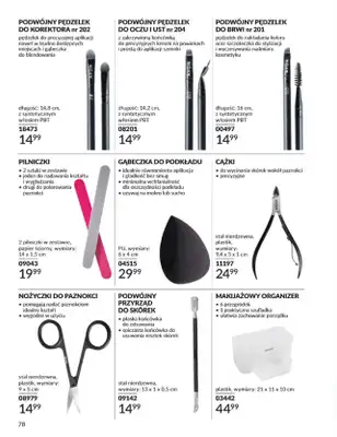 AVON - gazetka promocyjna Katalog Styczeń 2025 od czwartku 02.01 do piątku 31.01 - strona 78