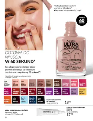 AVON - gazetka promocyjna Katalog Styczeń 2025 od czwartku 02.01 do piątku 31.01 - strona 76