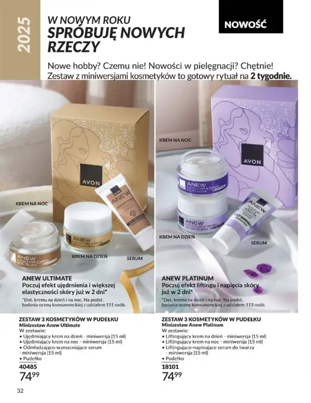 AVON - gazetka promocyjna Katalog Styczeń 2025 od czwartku 02.01 do piątku 31.01 - strona 32