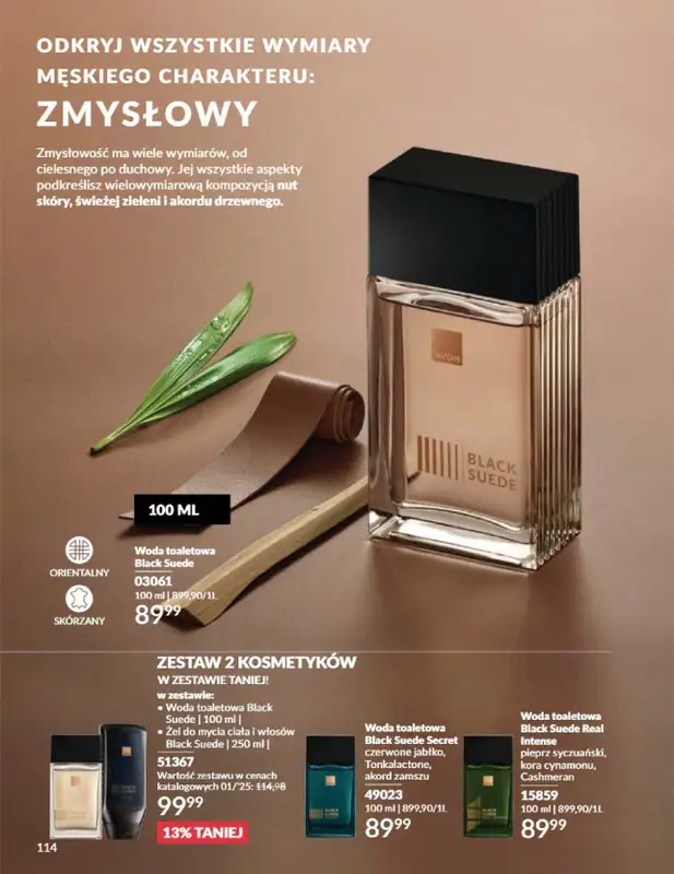 AVON - gazetka promocyjna Katalog Styczeń 2025 od czwartku 02.01 do piątku 31.01 - strona 114