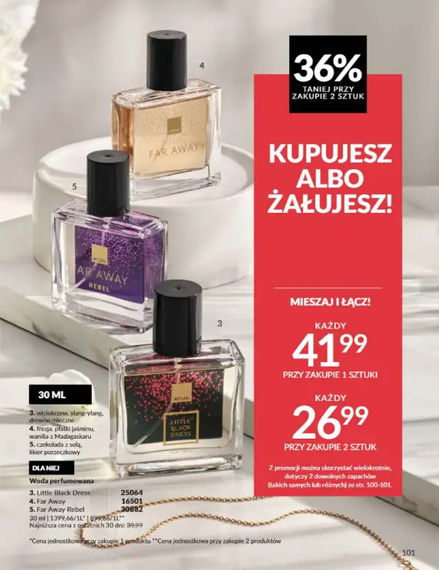 AVON - gazetka promocyjna Katalog Styczeń 2025 od czwartku 02.01 do piątku 31.01 - strona 101