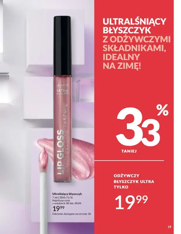 AVON - gazetka promocyjna Katalog Styczeń 2025 od czwartku 02.01 do piątku 31.01 - strona 19