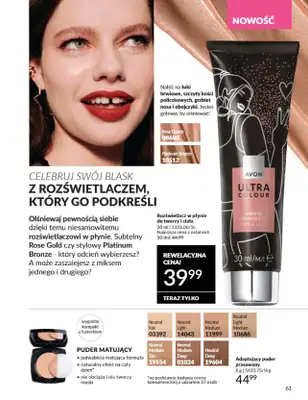 AVON - gazetka promocyjna Katalog Styczeń 2025 od czwartku 02.01 do piątku 31.01 - strona 61