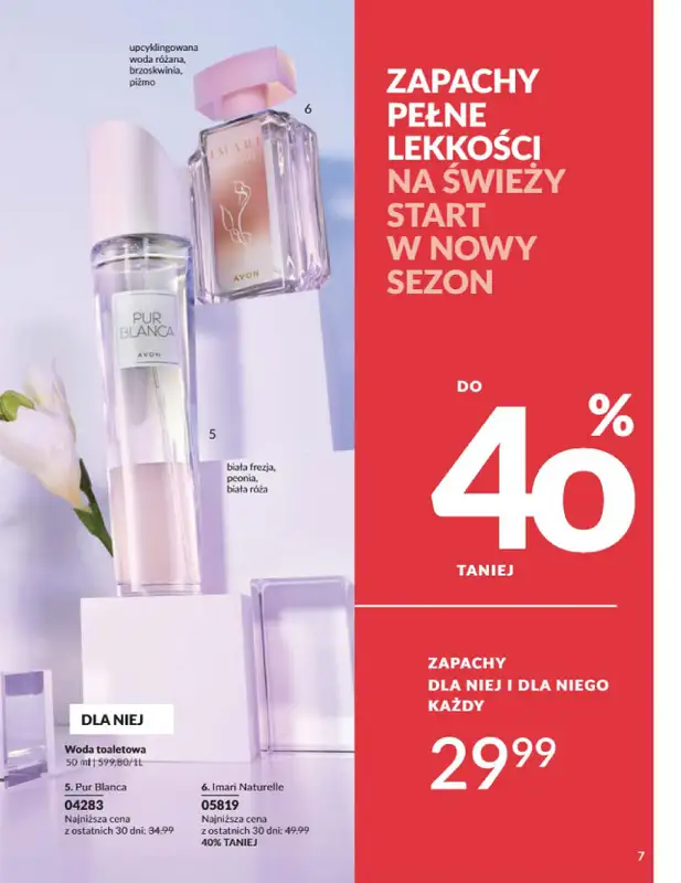 AVON - gazetka promocyjna Katalog Styczeń 2025 od czwartku 02.01 do piątku 31.01 - strona 7