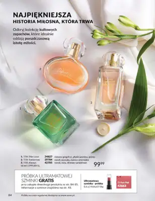 AVON - gazetka promocyjna Katalog Styczeń 2025 od czwartku 02.01 do piątku 31.01 - strona 84