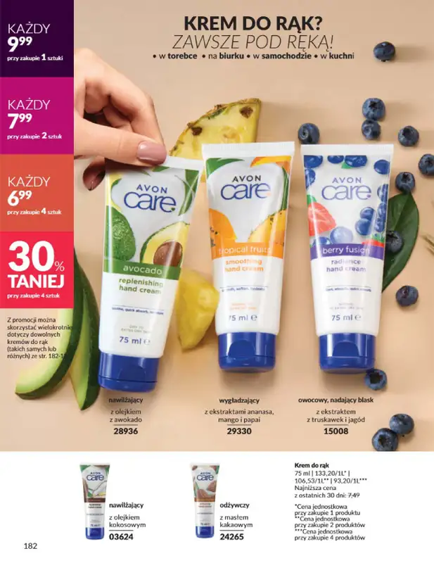 AVON - gazetka promocyjna Katalog Styczeń 2025 od czwartku 02.01 do piątku 31.01 - strona 182