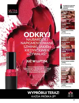 AVON - gazetka promocyjna Katalog Styczeń 2025 od czwartku 02.01 do piątku 31.01 - strona 49