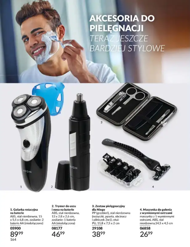 AVON - gazetka promocyjna Katalog Styczeń 2025 od czwartku 02.01 do piątku 31.01 - strona 164
