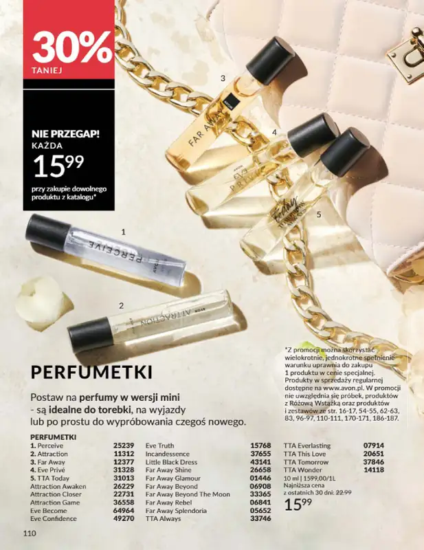 AVON - gazetka promocyjna Katalog Styczeń 2025 od czwartku 02.01 do piątku 31.01 - strona 110