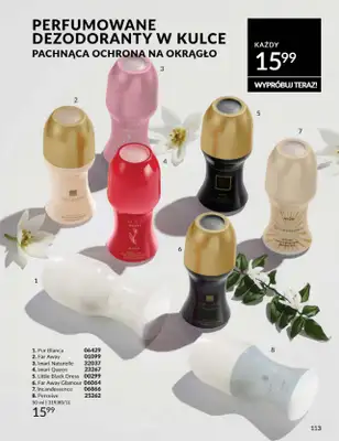 AVON - gazetka promocyjna Katalog Styczeń 2025 od czwartku 02.01 do piątku 31.01 - strona 113
