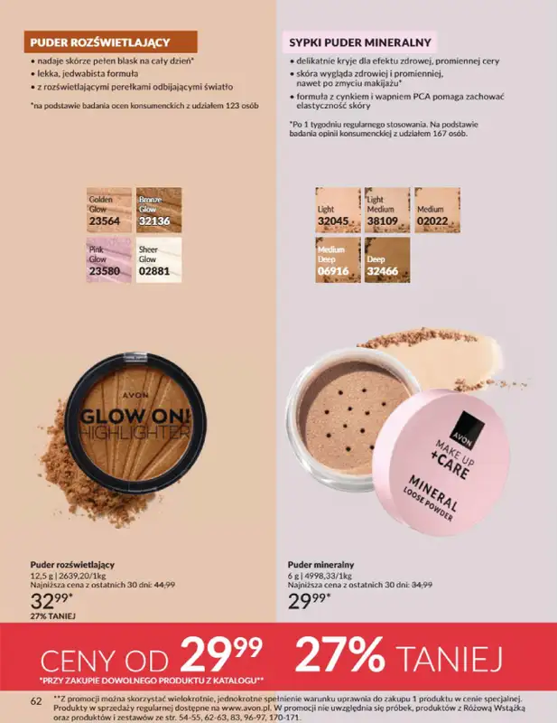 AVON - gazetka promocyjna Katalog Styczeń 2025 od czwartku 02.01 do piątku 31.01 - strona 62
