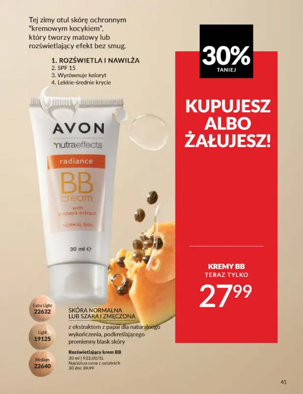 AVON - gazetka promocyjna Katalog Styczeń 2025 od czwartku 02.01 do piątku 31.01 - strona 41