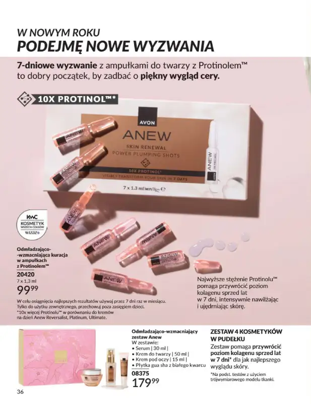 AVON - gazetka promocyjna Katalog Styczeń 2025 od czwartku 02.01 do piątku 31.01 - strona 36