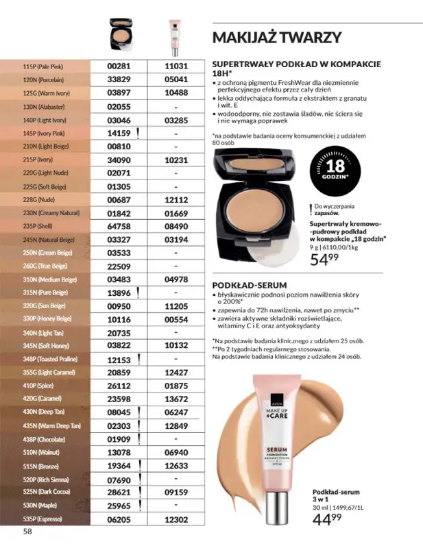 AVON - gazetka promocyjna Katalog Styczeń 2025 od czwartku 02.01 do piątku 31.01 - strona 58