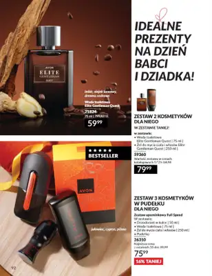 AVON - gazetka promocyjna Katalog Styczeń 2025 od czwartku 02.01 do piątku 31.01 - strona 92