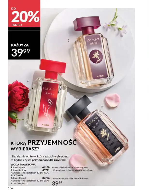 AVON - gazetka promocyjna Katalog Styczeń 2025 od czwartku 02.01 do piątku 31.01 - strona 106