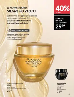 AVON - gazetka promocyjna Katalog Styczeń 2025 od czwartku 02.01 do piątku 31.01 - strona 37