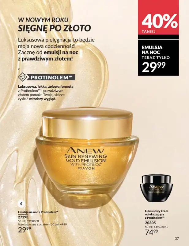 AVON - gazetka promocyjna Katalog Styczeń 2025 od czwartku 02.01 do piątku 31.01 - strona 37
