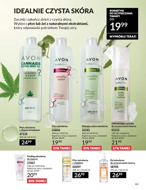 AVON - gazetka promocyjna Katalog Styczeń 2025 od czwartku 02.01 do piątku 31.01 - strona 43