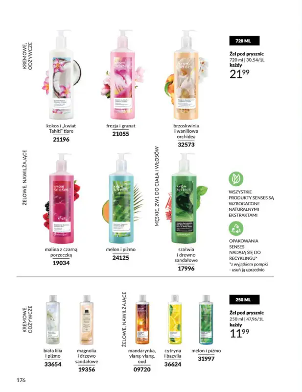 AVON - gazetka promocyjna Katalog Styczeń 2025 od czwartku 02.01 do piątku 31.01 - strona 176