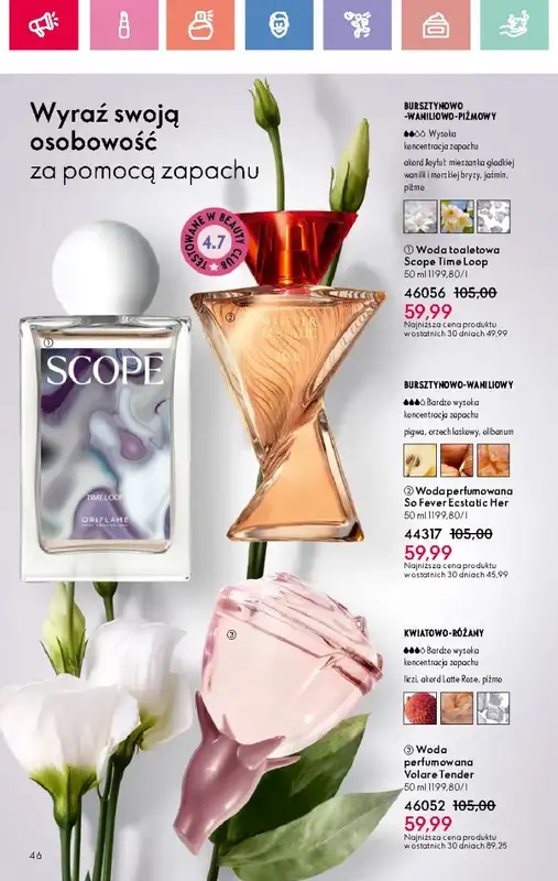 Oriflame - gazetka promocyjna Katalog 3/2025 od niedzieli 09.02 do soboty 01.03 - strona 46