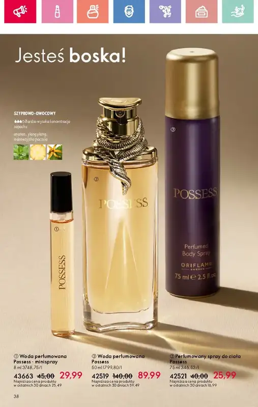 Oriflame - gazetka promocyjna Katalog 3/2025 od niedzieli 09.02 do soboty 01.03 - strona 38