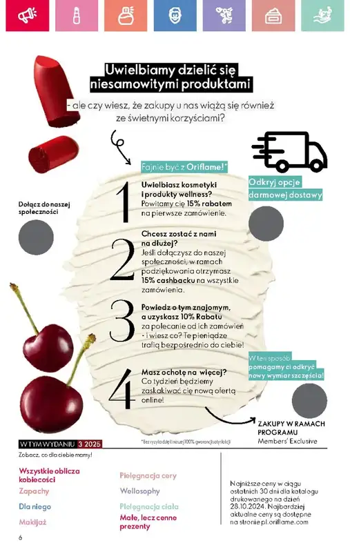 Oriflame - gazetka promocyjna Katalog 3/2025 od niedzieli 09.02 do soboty 01.03 - strona 6