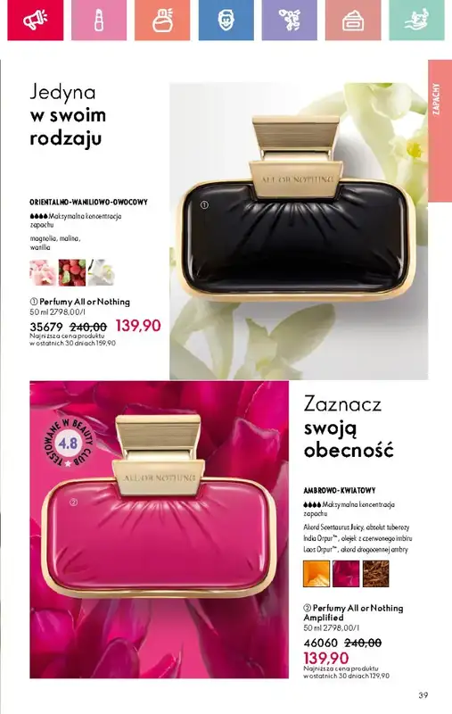 Oriflame - gazetka promocyjna Katalog 3/2025 od niedzieli 09.02 do soboty 01.03 - strona 39