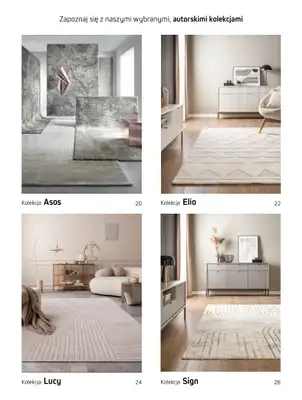 Komfort - gazetka promocyjna Katalog dywanów 2024/2025 od soboty 04.01 do środy 31.12 - strona 6 Komfort - gazetka promocyjna Katalog dywanów 2024/2025 od soboty 04.01 do środy 31.12 - strona 6
