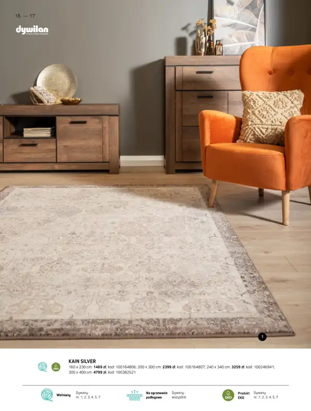 Komfort - gazetka promocyjna Katalog dywanów 2024/2025 od soboty 04.01 do środy 31.12 - strona 16