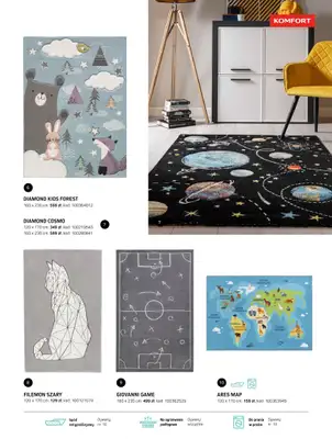 Komfort - gazetka promocyjna Katalog dywanów 2024/2025 od soboty 04.01 do środy 31.12 - strona 65 Komfort - gazetka promocyjna Katalog dywanów 2024/2025 od soboty 04.01 do środy 31.12 - strona 65