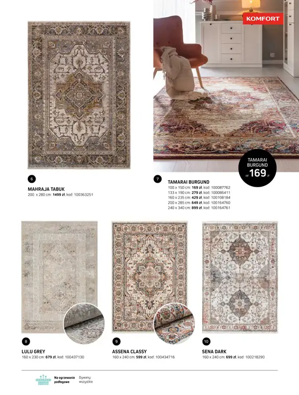 Komfort - gazetka promocyjna Katalog dywanów 2024/2025 od soboty 04.01 do środy 31.12 - strona 15