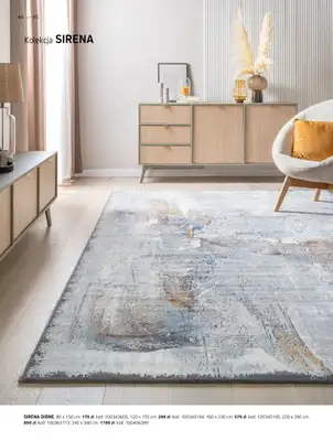 Komfort - gazetka promocyjna Katalog dywanów 2024/2025 od soboty 04.01 do środy 31.12 - strona 44 Komfort - gazetka promocyjna Katalog dywanów 2024/2025 od soboty 04.01 do środy 31.12 - strona 44