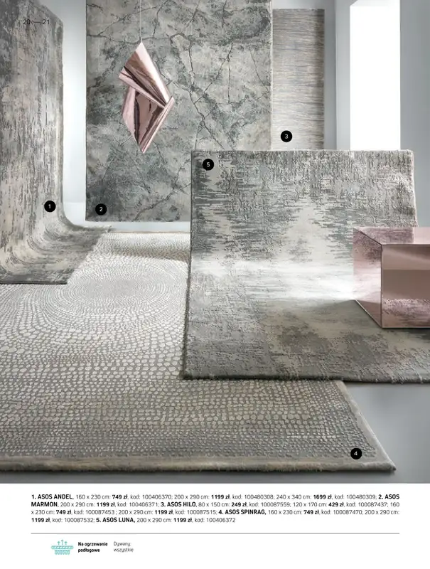 Komfort - gazetka promocyjna Katalog dywanów 2024/2025 od soboty 04.01 do środy 31.12 - strona 20