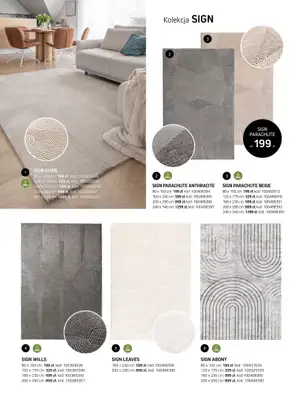 Komfort - gazetka promocyjna Katalog dywanów 2024/2025 od soboty 04.01 do środy 31.12 - strona 26 Komfort - gazetka promocyjna Katalog dywanów 2024/2025 od soboty 04.01 do środy 31.12 - strona 26