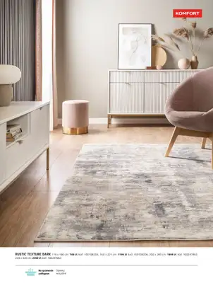 Komfort - gazetka promocyjna Katalog dywanów 2024/2025 od soboty 04.01 do środy 31.12 - strona 39 Komfort - gazetka promocyjna Katalog dywanów 2024/2025 od soboty 04.01 do środy 31.12 - strona 39