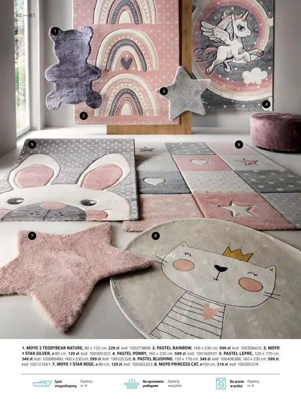 Komfort - gazetka promocyjna Katalog dywanów 2024/2025 od soboty 04.01 do środy 31.12 - strona 60