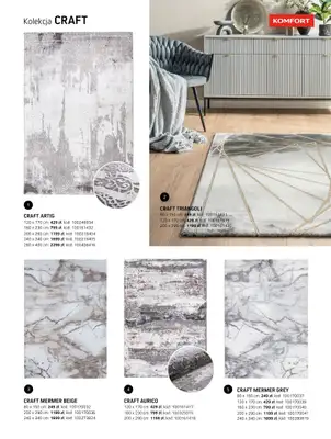 Komfort - gazetka promocyjna Katalog dywanów 2024/2025 od soboty 04.01 do środy 31.12 - strona 33 Komfort - gazetka promocyjna Katalog dywanów 2024/2025 od soboty 04.01 do środy 31.12 - strona 33