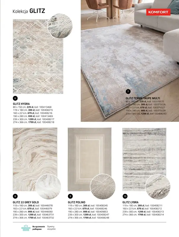 Komfort - gazetka promocyjna Katalog dywanów 2024/2025 od soboty 04.01 do środy 31.12 - strona 41