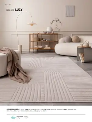 Komfort - gazetka promocyjna Katalog dywanów 2024/2025 od soboty 04.01 do środy 31.12 - strona 24 Komfort - gazetka promocyjna Katalog dywanów 2024/2025 od soboty 04.01 do środy 31.12 - strona 24