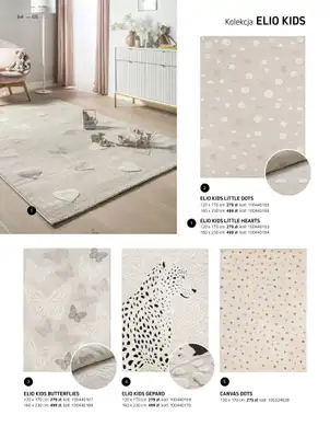 Komfort - gazetka promocyjna Katalog dywanów 2024/2025 od soboty 04.01 do środy 31.12 - strona 64 Komfort - gazetka promocyjna Katalog dywanów 2024/2025 od soboty 04.01 do środy 31.12 - strona 64