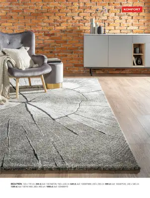 Komfort - gazetka promocyjna Katalog dywanów 2024/2025 od soboty 04.01 do środy 31.12 - strona 35 Komfort - gazetka promocyjna Katalog dywanów 2024/2025 od soboty 04.01 do środy 31.12 - strona 35