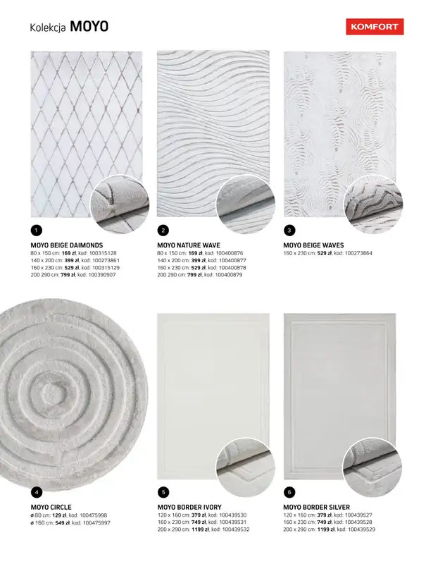 Komfort - gazetka promocyjna Katalog dywanów 2024/2025 od soboty 04.01 do środy 31.12 - strona 29
