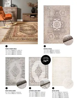 Komfort - gazetka promocyjna Katalog dywanów 2024/2025 od soboty 04.01 do środy 31.12 - strona 14 Komfort - gazetka promocyjna Katalog dywanów 2024/2025 od soboty 04.01 do środy 31.12 - strona 14